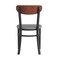 Flash Furniture Gray Vinyl Dining Chairs - Walnut Wood Backs, PK 2 2-XU-DG6V5GYV-WAL-GG - alternate 10